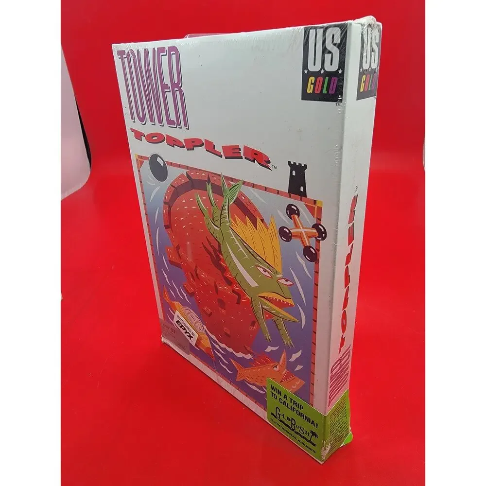 Tower Toppler 1987 for the Atari ST 52010D Mega Computer New Sealed